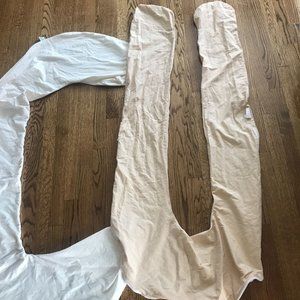 Pregnancy Pillow Covers (1 C Shaped, 1 U Shaped)